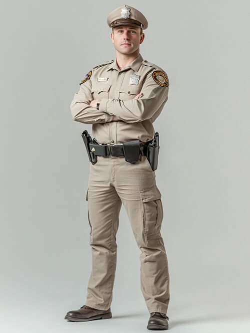 警察,制服:5