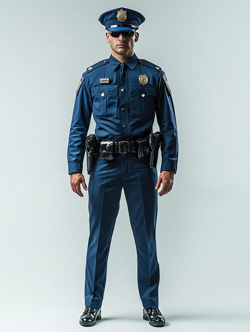 警察,制服:6