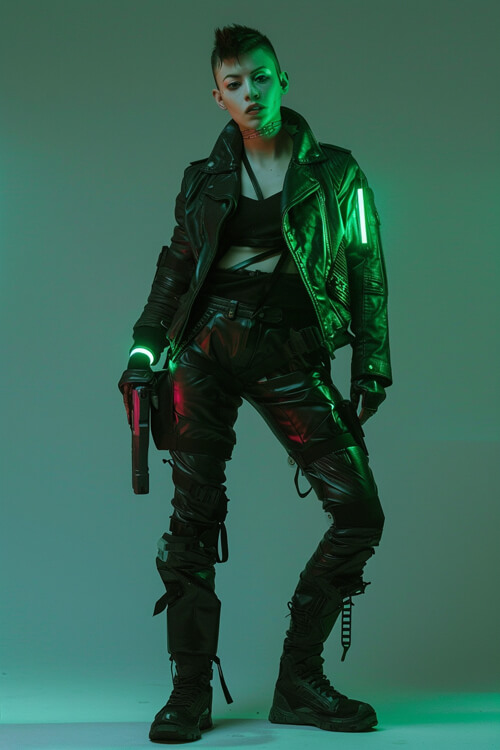 賽博龐克,女性,時尚:5