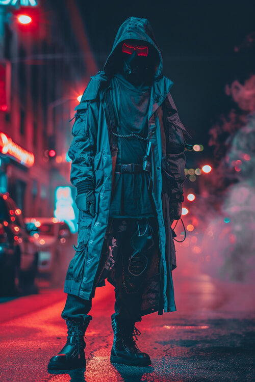 賽博龐克,男性,時尚:3