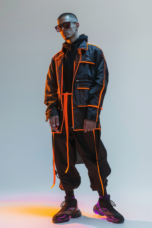 賽博龐克,男性,時尚:4