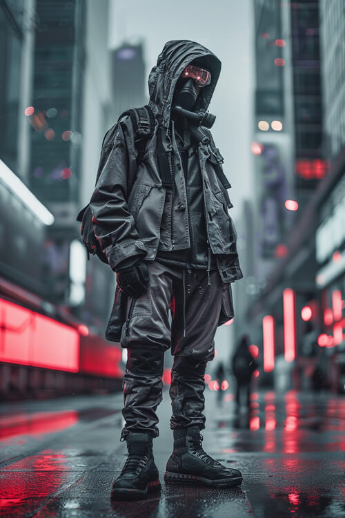 賽博龐克,男性,時尚:6