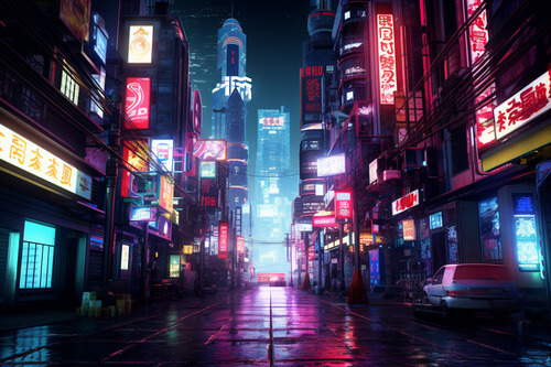 賽博龐克,街道:2