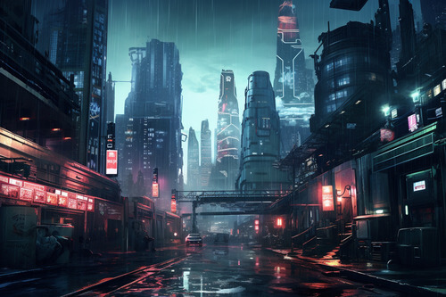 賽博龐克,街道:3