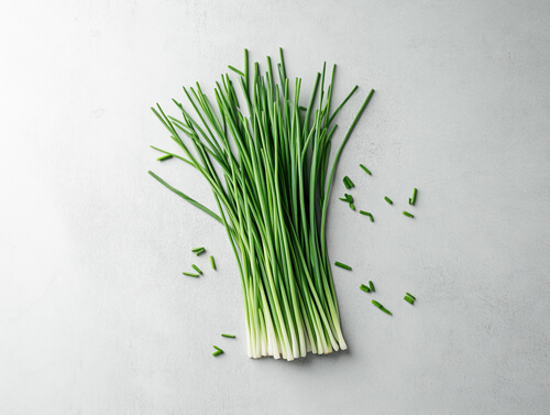 韭菜花(細香蔥):6