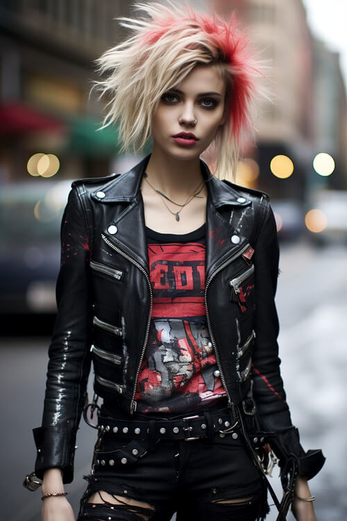 龐克,女性,時尚:1