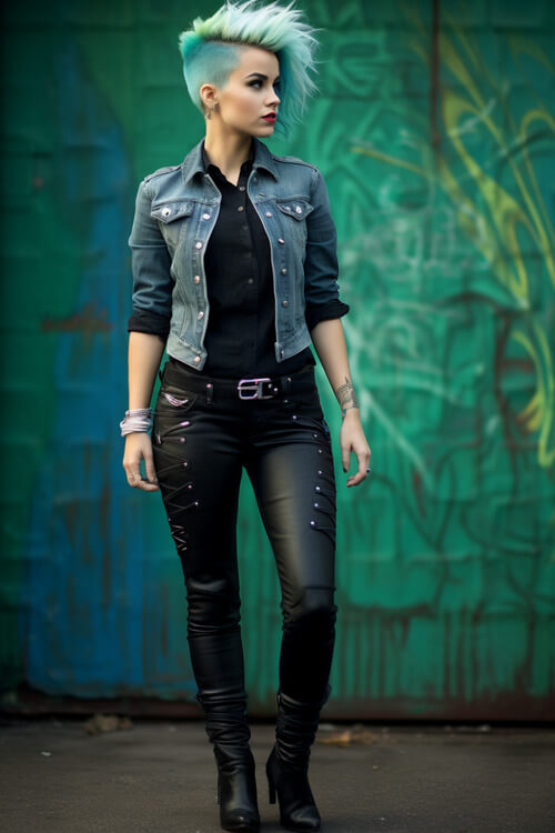 龐克,女性,時尚:4