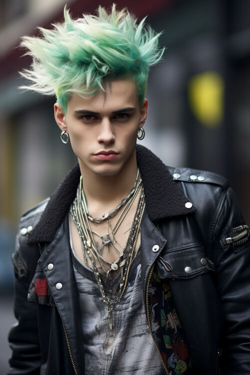 龐克,男性,時尚:2