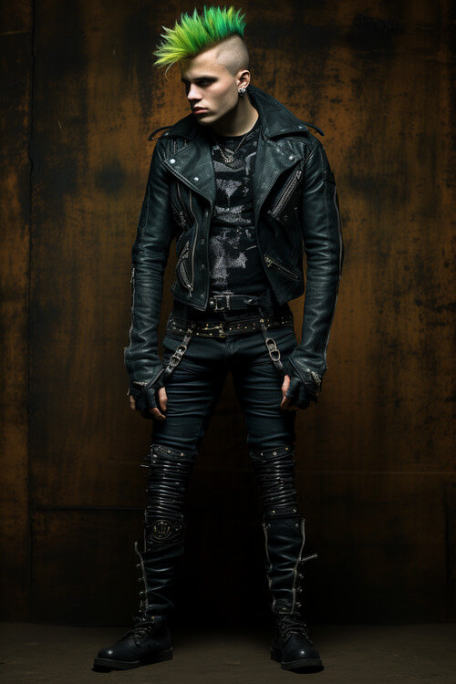 龐克,男性,時尚:3
