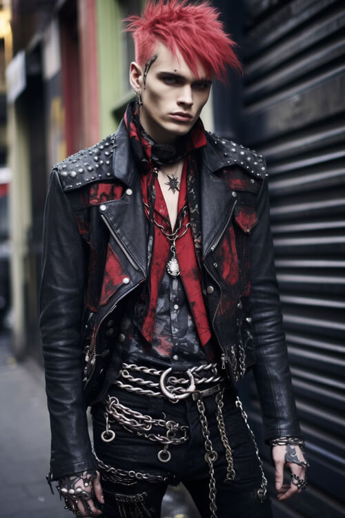 龐克,男性,時尚:5