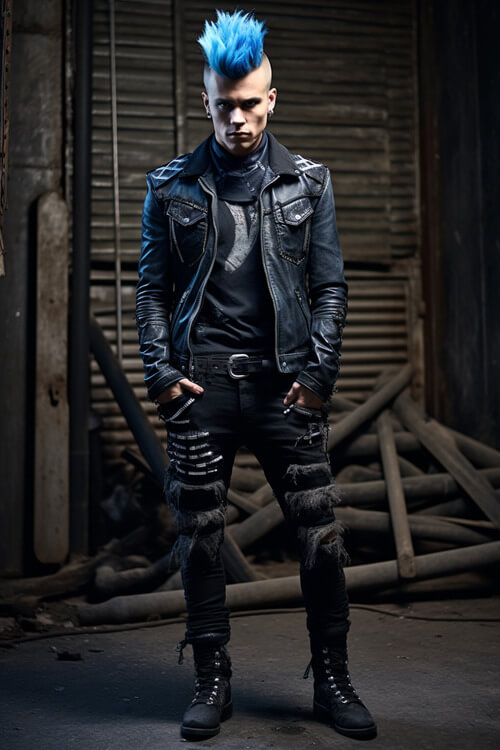 龐克,男性,時尚:6